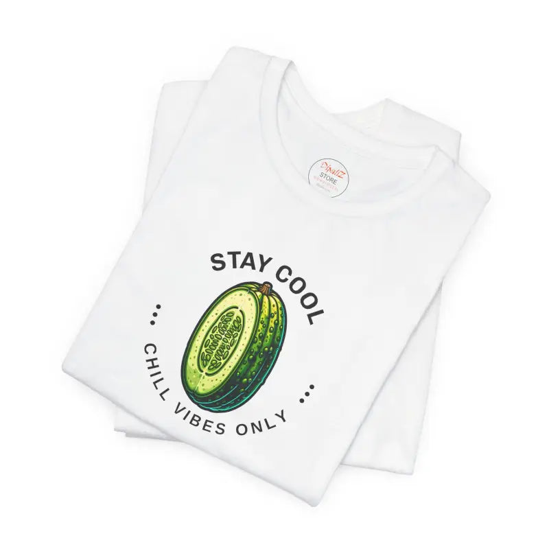 Unisex Jersey Cool Cucumber Tee - Soft Cotton Vibes - DipaliZ