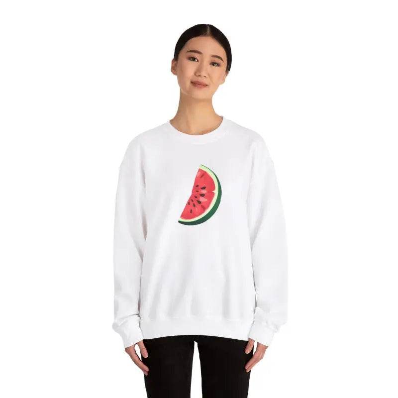 Watermelon Sweatshirt - Summer Crewneck Style - DipaliZ