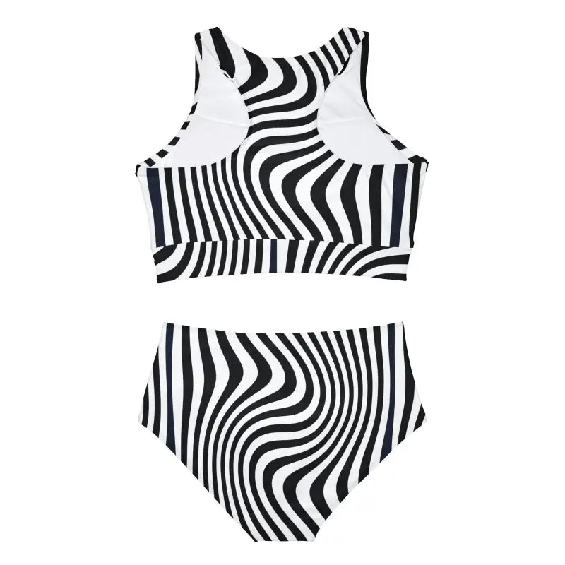 Wave Rider Bikini Set - Ocean Inspired Sporty Design - DipaliZ
