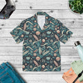 Hawaiian Camp Shirt - Classic Button-Front Summer Style - DipaliZ