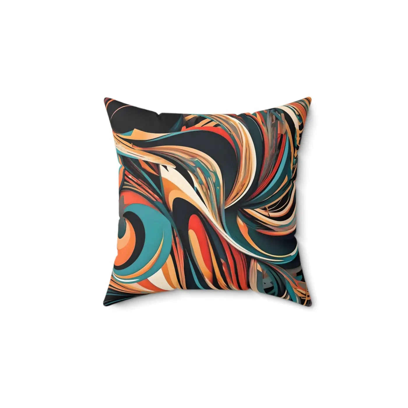 Wavy Abstract Pattern Pillow - Bold Home Decor - DipaliZ
