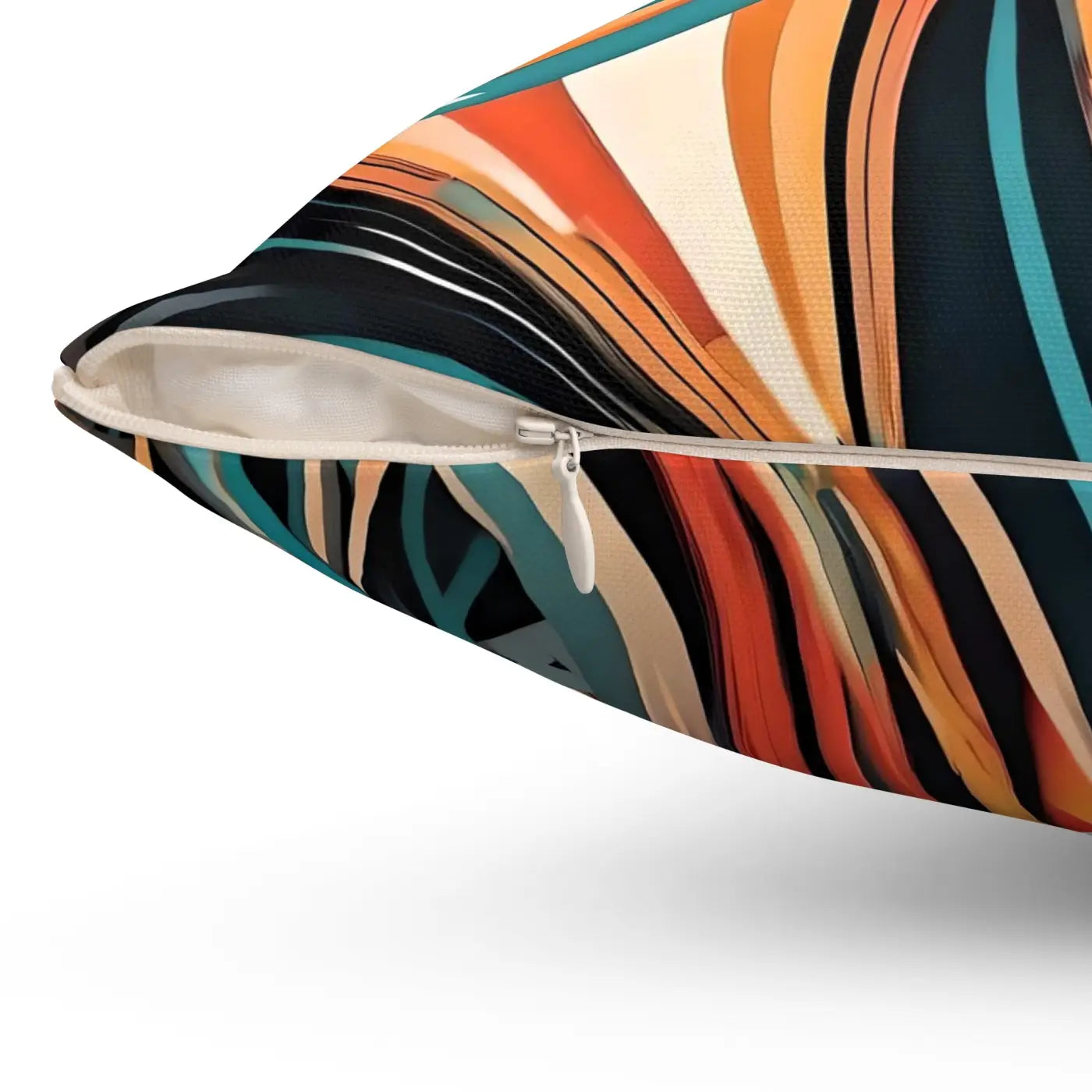 Wavy Abstract Pattern Pillow - Bold Home Decor - DipaliZ