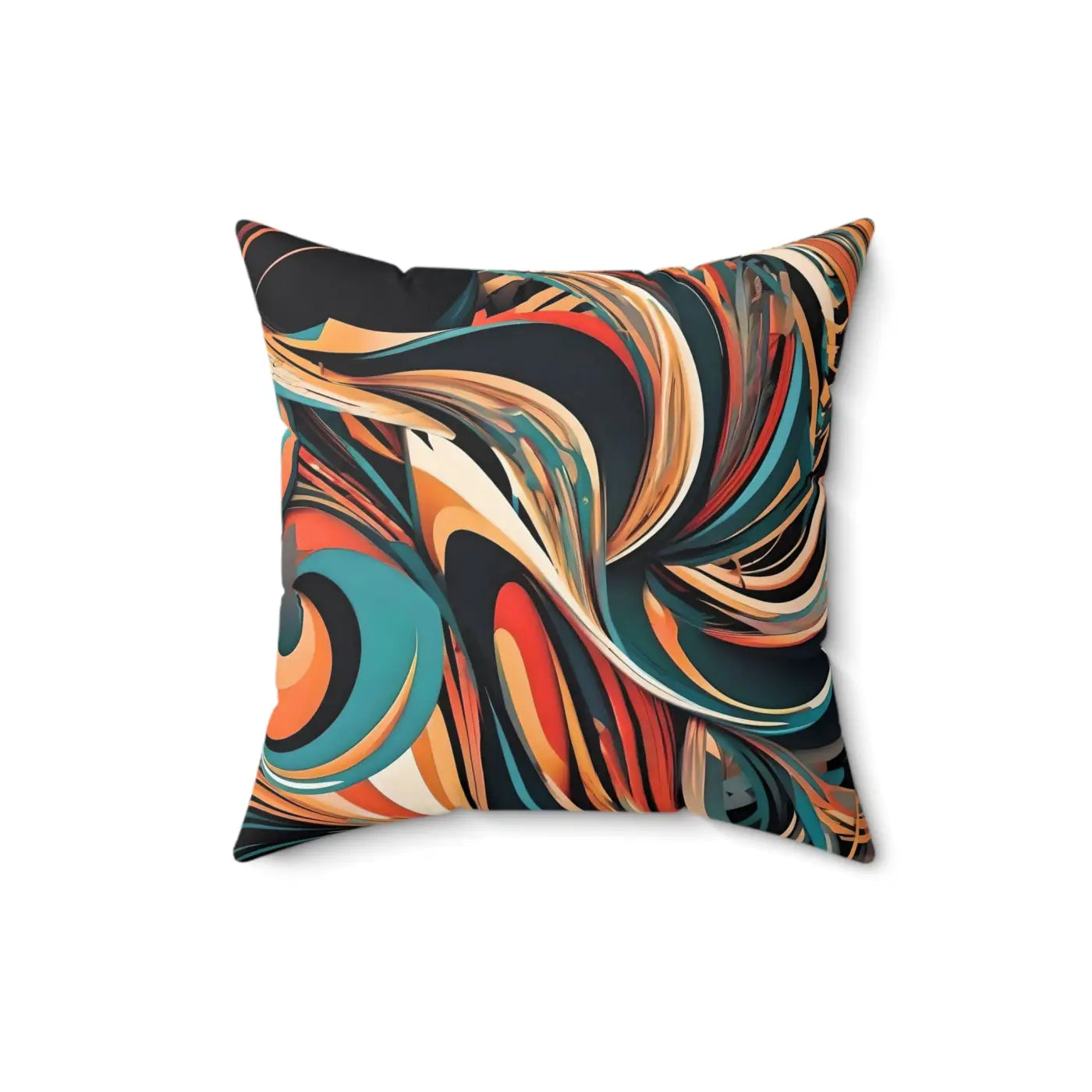 Wavy Abstract Pattern Pillow - Bold Home Decor - DipaliZ