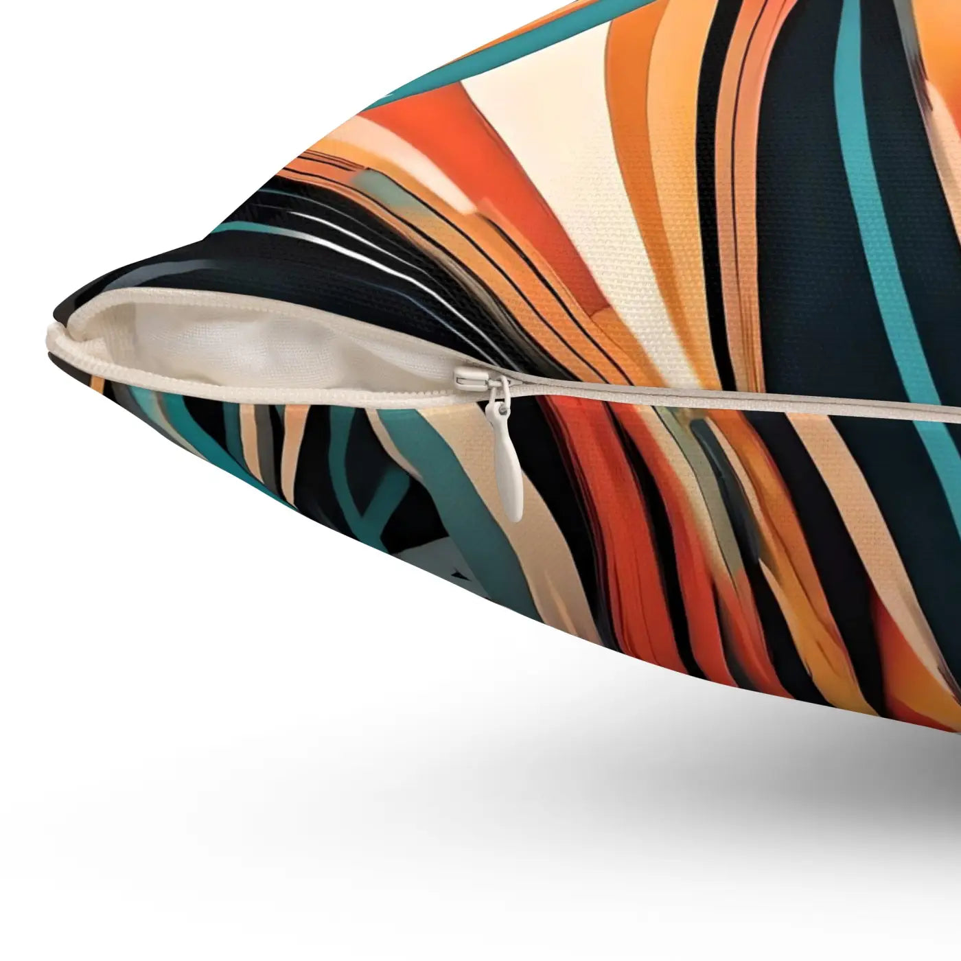 Wavy Abstract Pattern Pillow - Bold Home Decor - DipaliZ