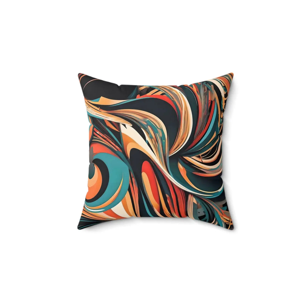 Wavy Abstract Pattern Pillow - Bold Home Decor - DipaliZ
