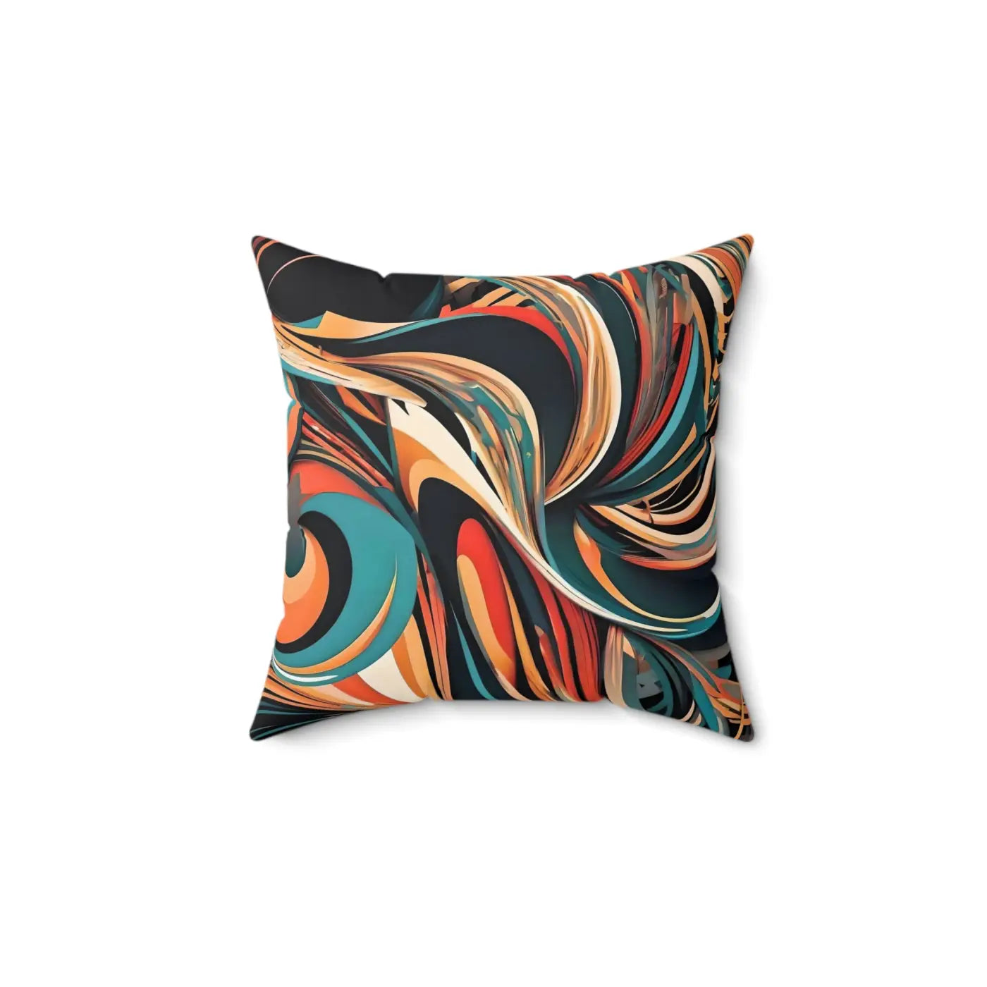 Wavy Abstract Pattern Pillow - Bold Home Decor - DipaliZ