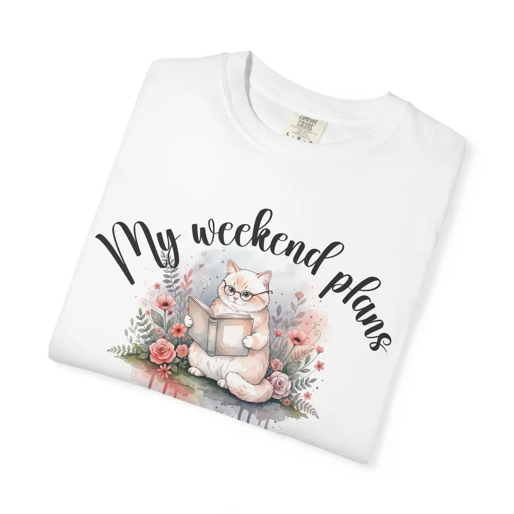 Flowers Graphic Tee - Garment-Dyed Lazy Day Essential - DipaliZ