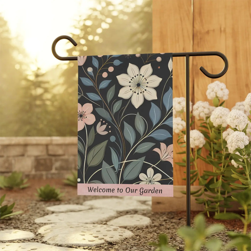 Vibrant House Banner - Poly Poplin Canvas Fabric - DipaliZ