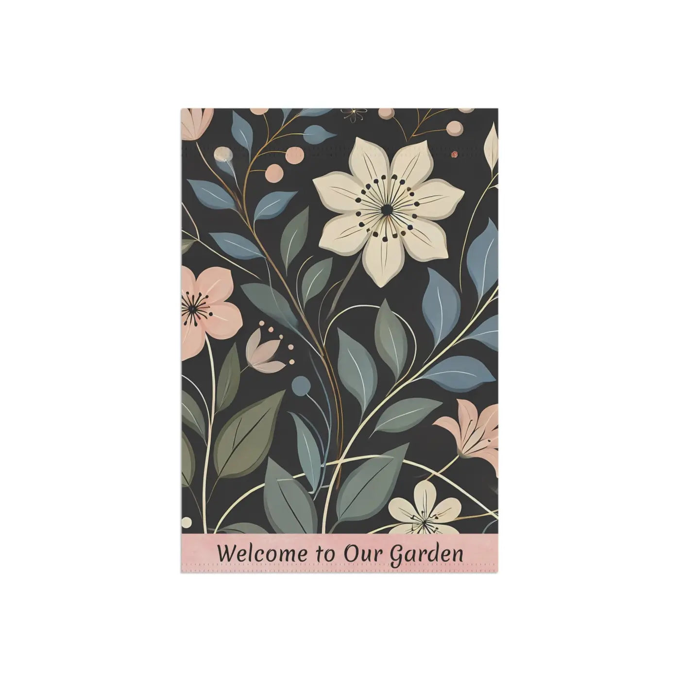 Vibrant House Banner - Poly Poplin Canvas Fabric - DipaliZ