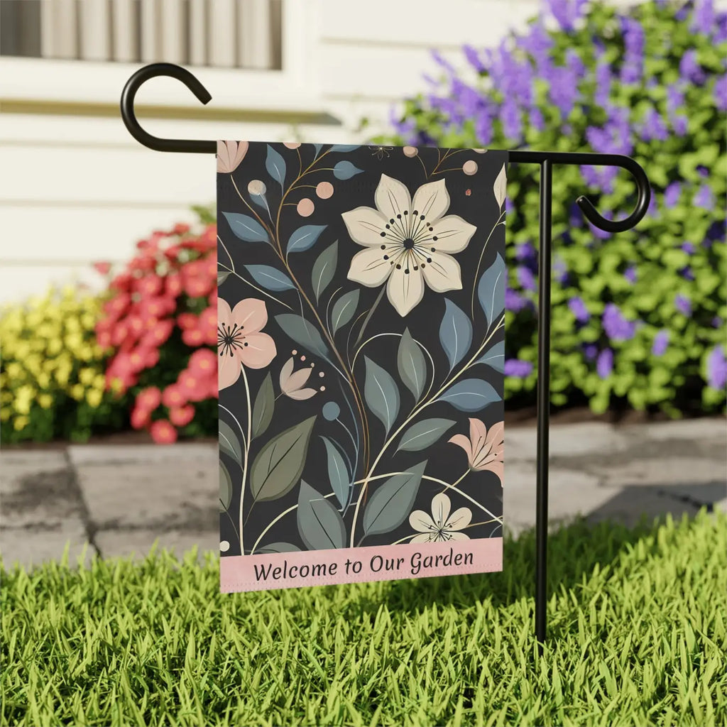 Vibrant House Banner - Poly Poplin Canvas Fabric - DipaliZ