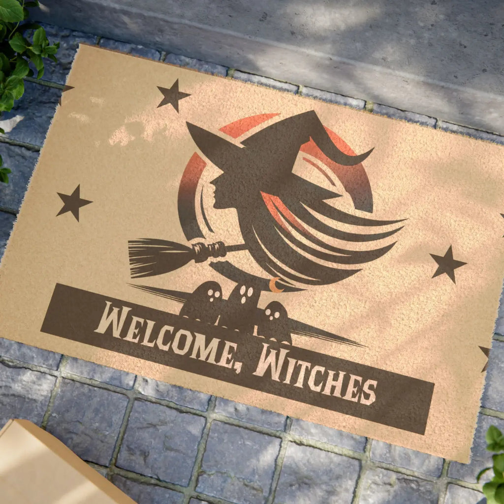 Witchy Doormat - Tufted Coir Coconut Fiber - DipaliZ