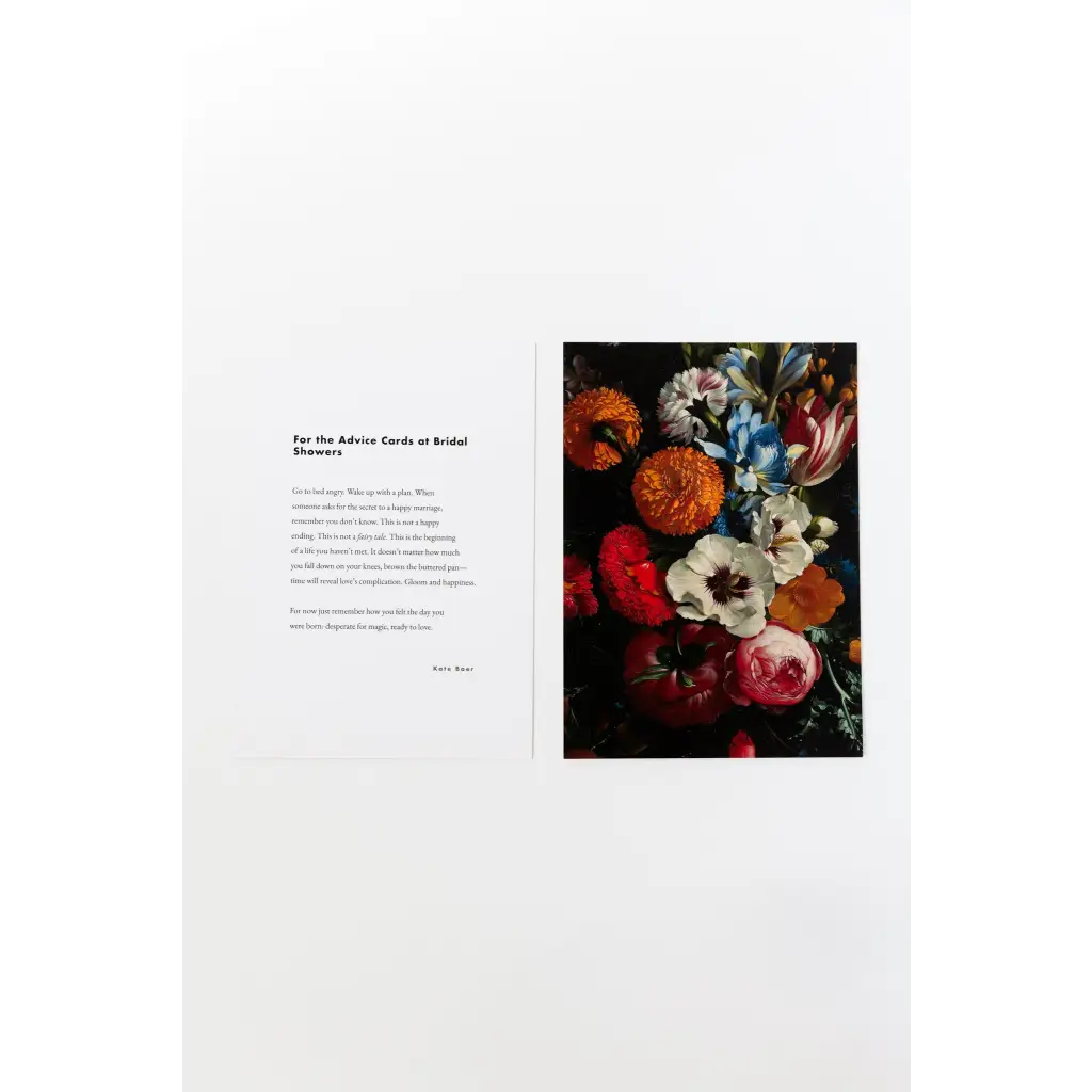 5x7in Kate Baer Poems | FREE SHIPPING
