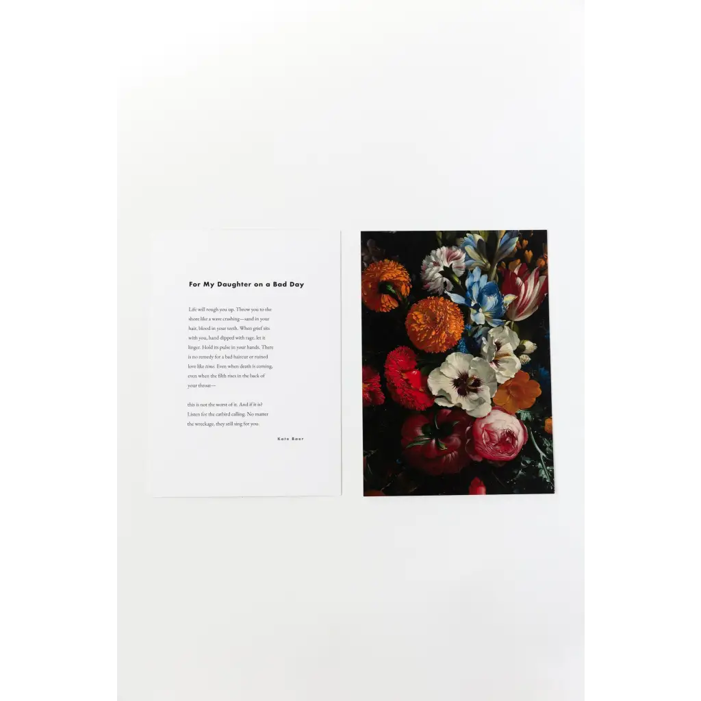 5x7in Kate Baer Poems | FREE SHIPPING