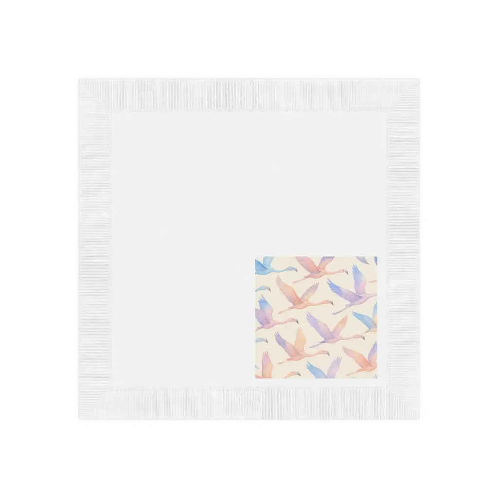 Premium Elegant Dining Napkins - Whimsical Bird Design - DipaliZ