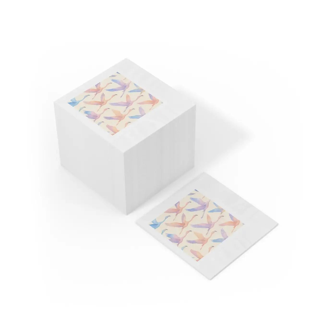 Premium Elegant Dining Napkins - Whimsical Bird Design - DipaliZ