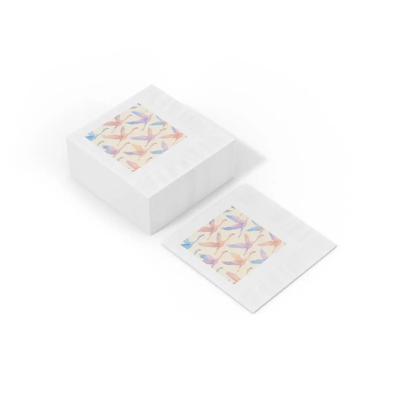 Premium Elegant Dining Napkins - Whimsical Bird Design - DipaliZ