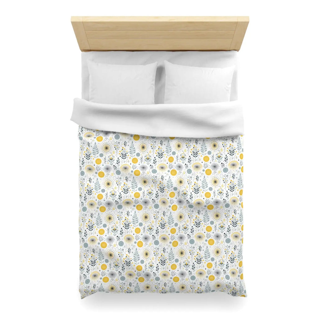 Cozy Microfiber Duvet Cover - Stylish Bedroom Retreat - DipaliZ