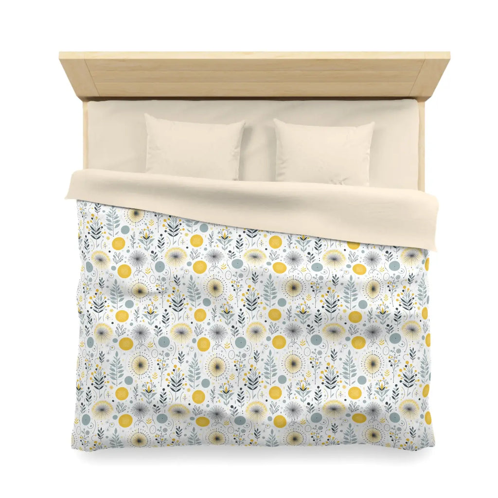 Cozy Microfiber Duvet Cover - Stylish Bedroom Retreat - DipaliZ