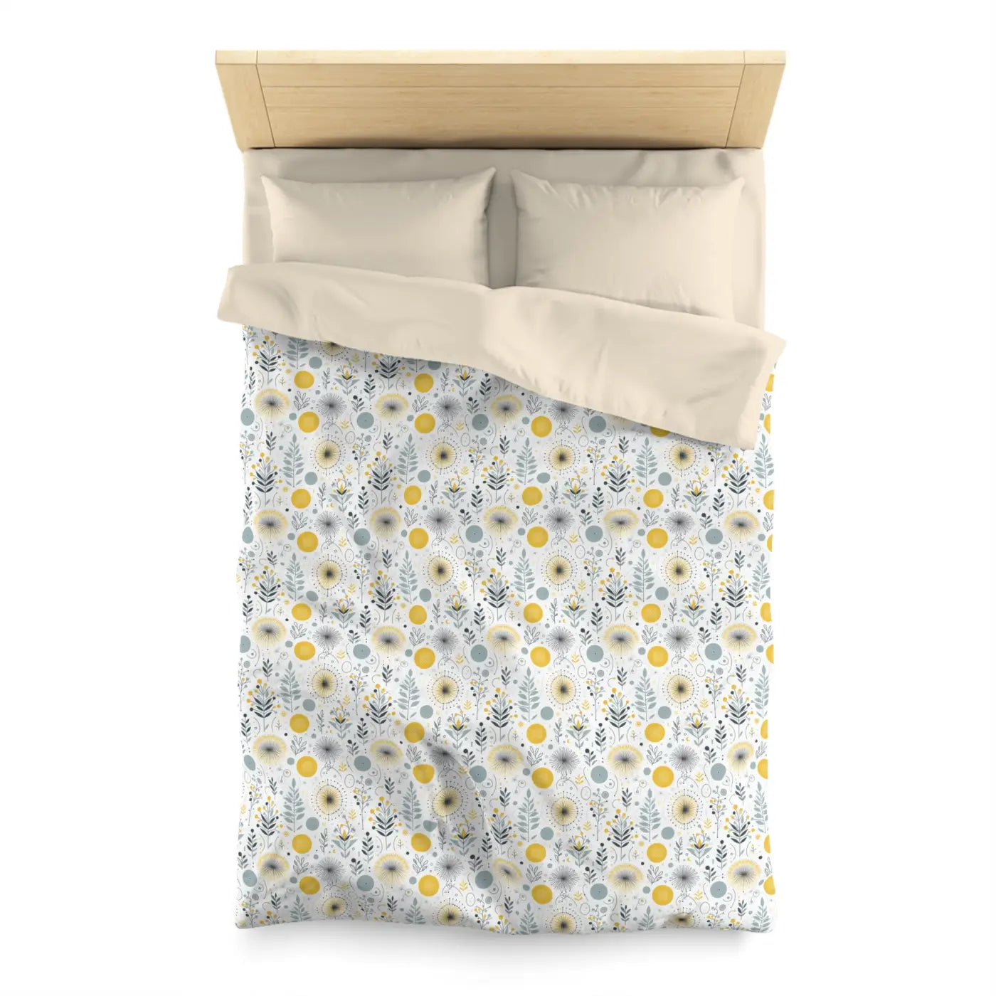Cozy Microfiber Duvet Cover - Stylish Bedroom Retreat - DipaliZ
