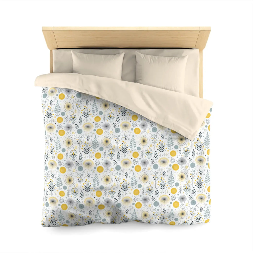 Cozy Microfiber Duvet Cover - Stylish Bedroom Retreat - DipaliZ