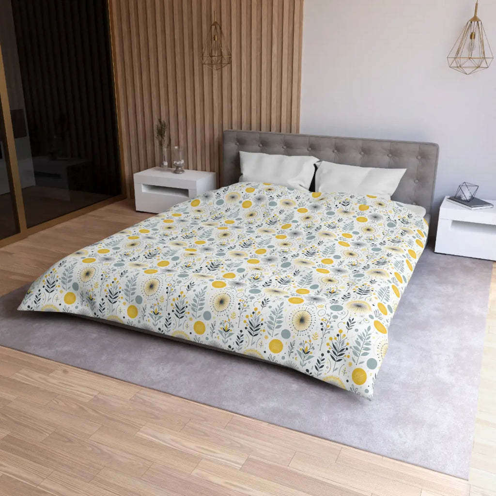 Cozy Microfiber Duvet Cover - Stylish Bedroom Retreat - DipaliZ