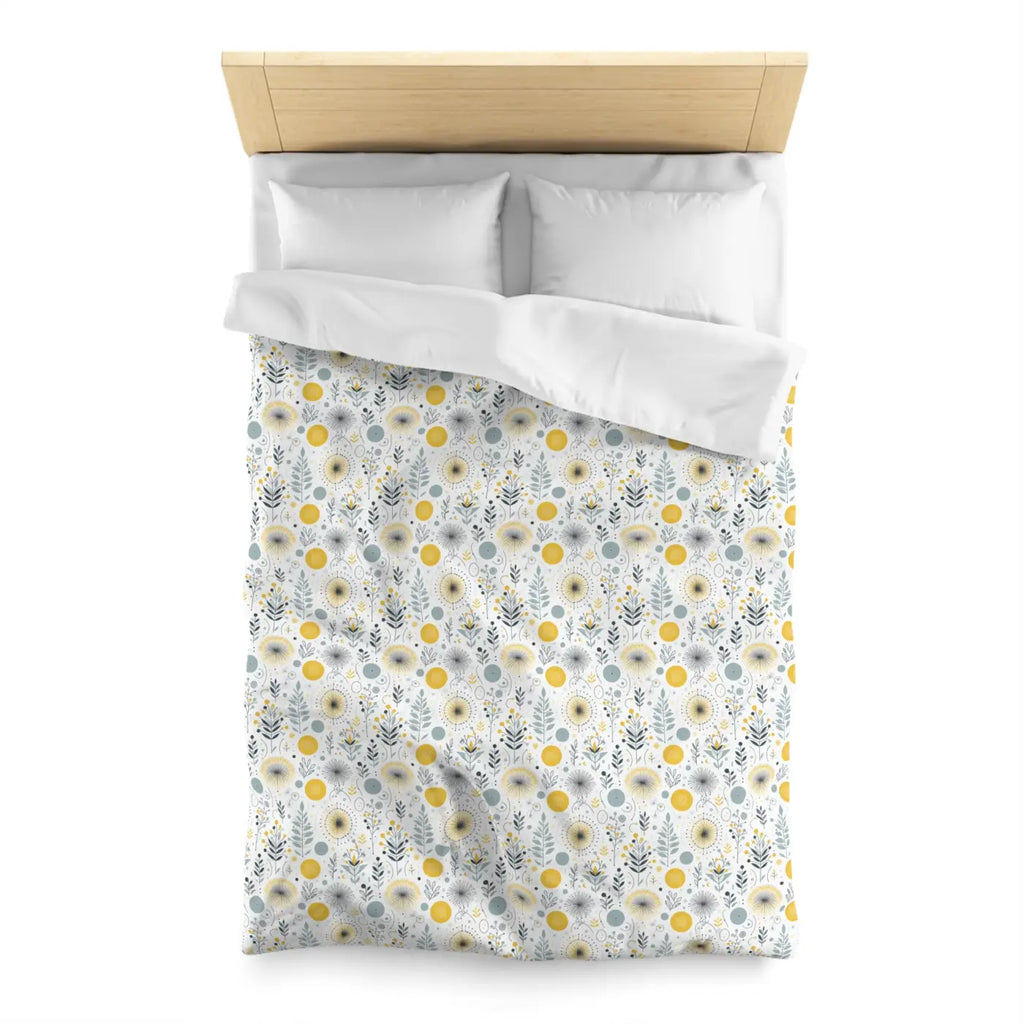 Cozy Microfiber Duvet Cover - Stylish Bedroom Retreat - DipaliZ
