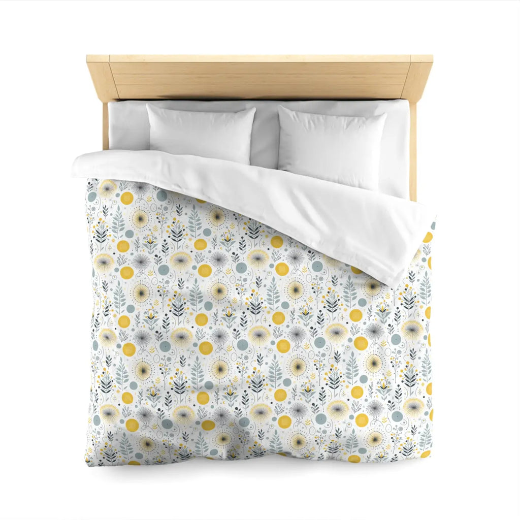 Cozy Microfiber Duvet Cover - Stylish Bedroom Retreat - DipaliZ