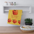 Whimsical Pepper Tea Towels - Quick Drying Kitchen - DipaliZ