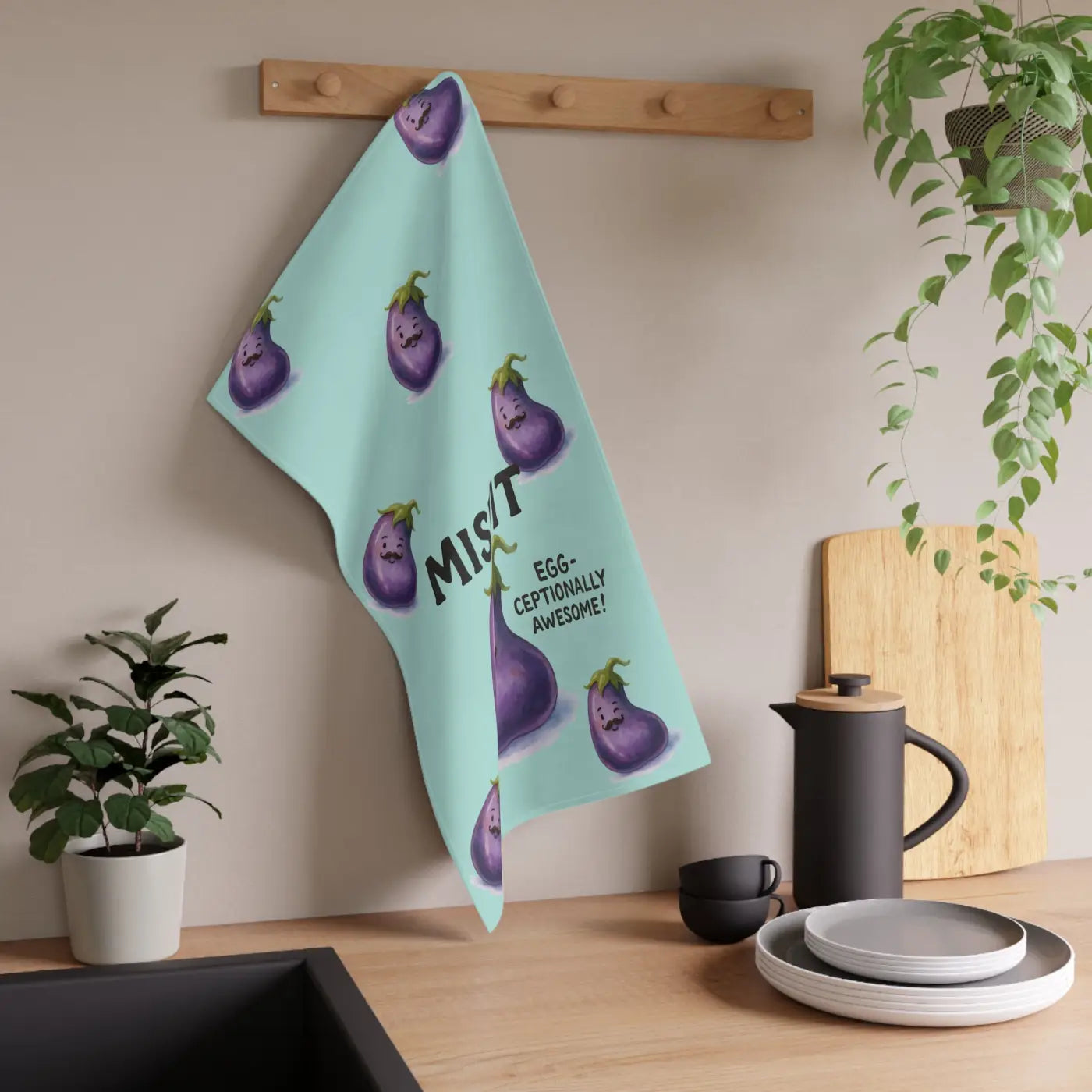 Whimsical Tea Towels - Sunshine Burst Kitchen Accessory - DipaliZ