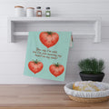 Whimsical Tomato Tea Towels - Sunny Vibes Kitchen Decor - DipaliZ