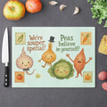 Vegetable Cutting Board - Tempered Glass Surface - DipaliZ