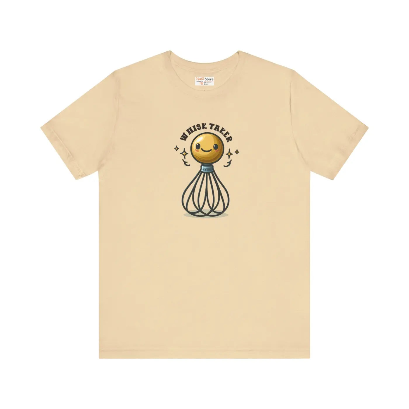 Fun Cooking Flair Sleeve Tee - Food Lovers Style - DipaliZ