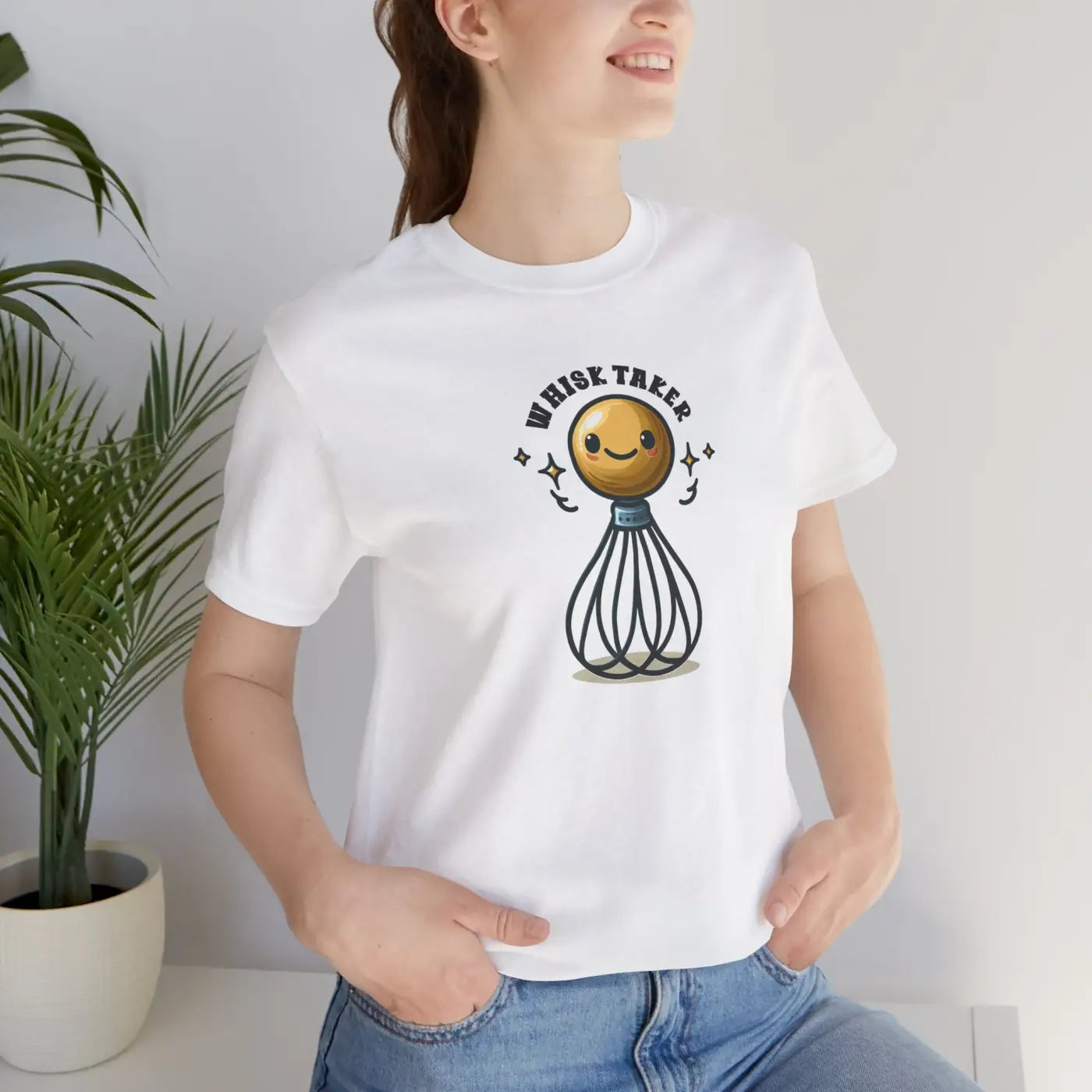 Fun Cooking Flair Sleeve Tee - Food Lovers Style - DipaliZ