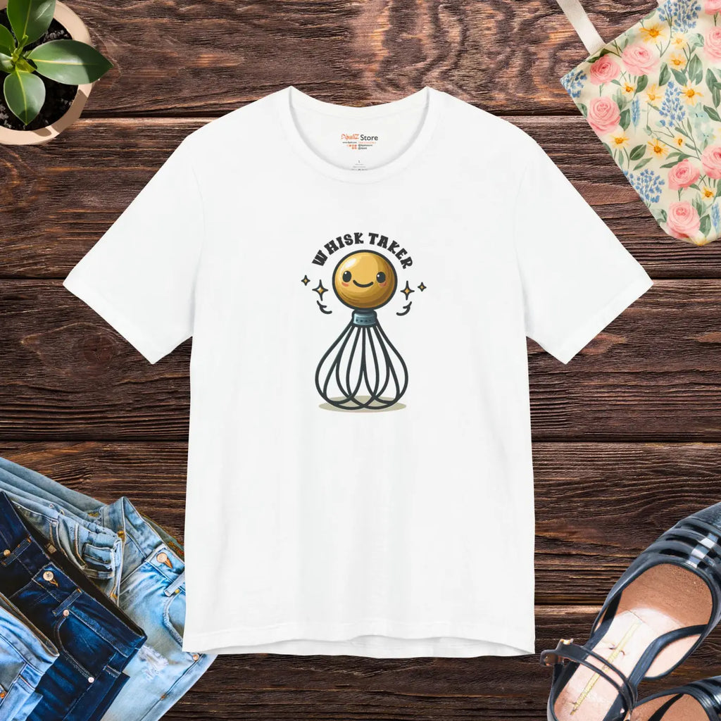 Fun Cooking Flair Sleeve Tee - Food Lovers Style - DipaliZ