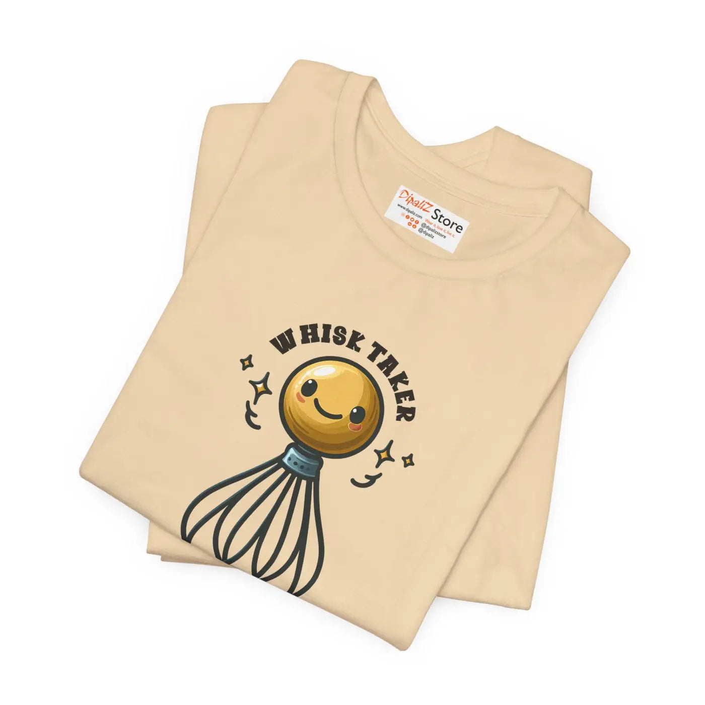Fun Cooking Flair Sleeve Tee - Food Lovers Style - DipaliZ
