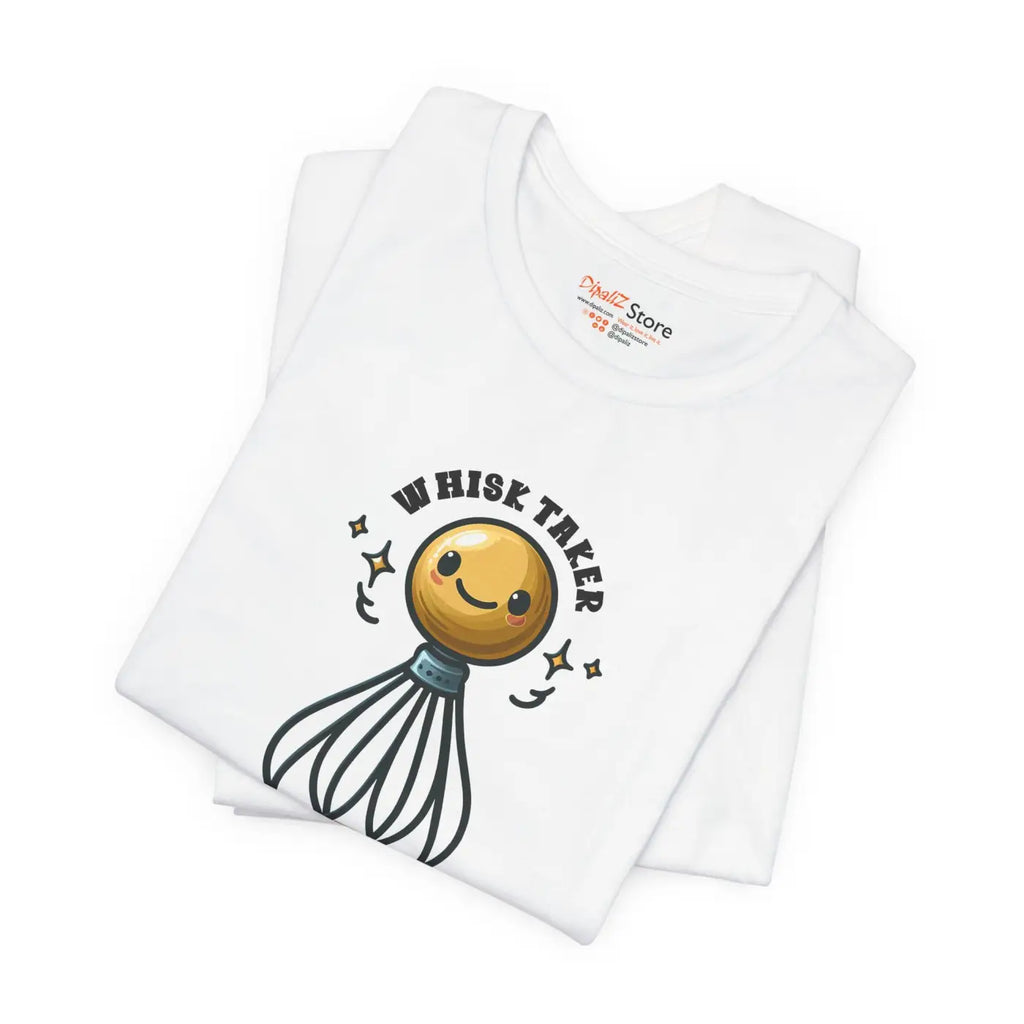 Fun Cooking Flair Sleeve Tee - Food Lovers Style - DipaliZ