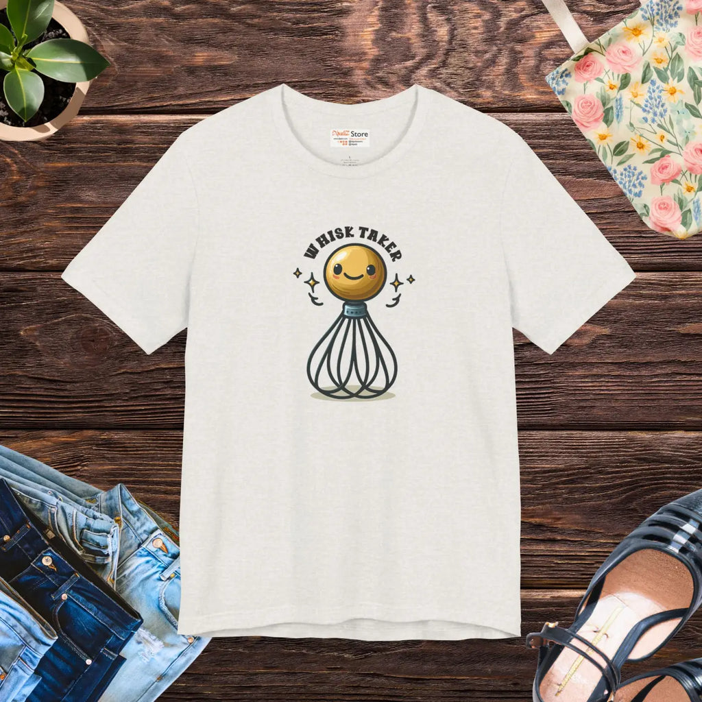 Fun Cooking Flair Sleeve Tee - Food Lovers Style - DipaliZ