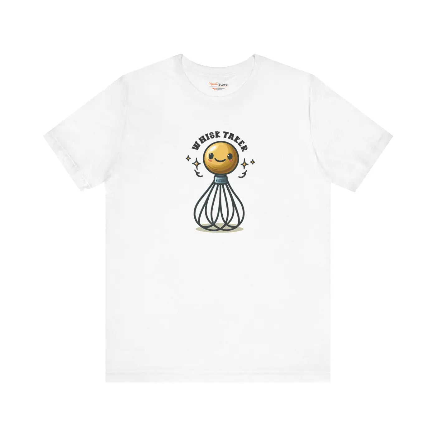 Fun Cooking Flair Sleeve Tee - Food Lovers Style - DipaliZ