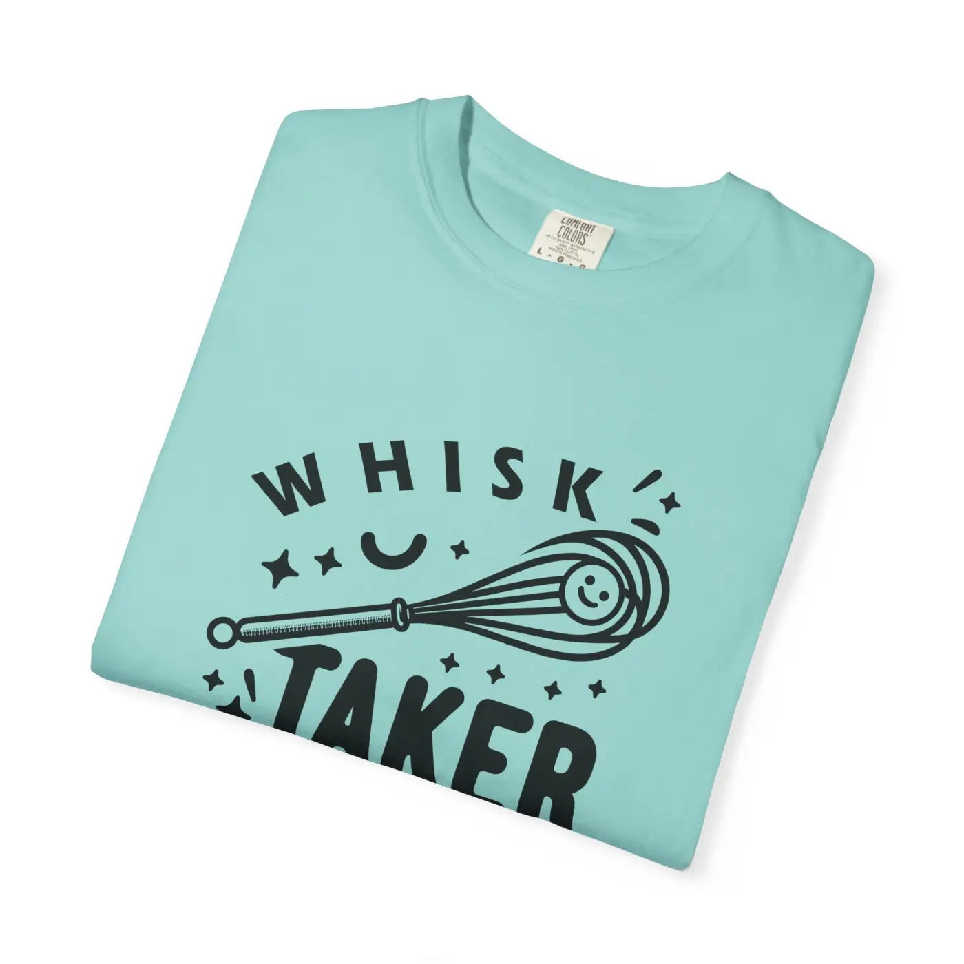 Whisk Taker Unisex Garment-Dyed Tee - Street Art Design - DipaliZ