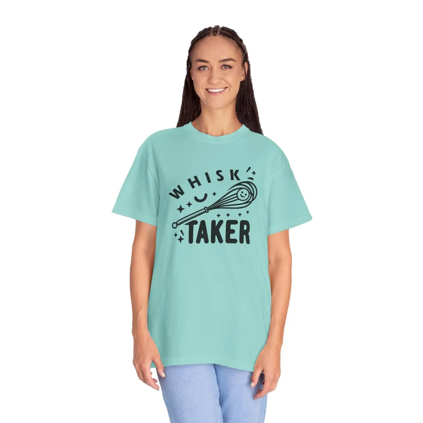 Whisk Taker Unisex Garment-Dyed Tee - Street Art Design - DipaliZ