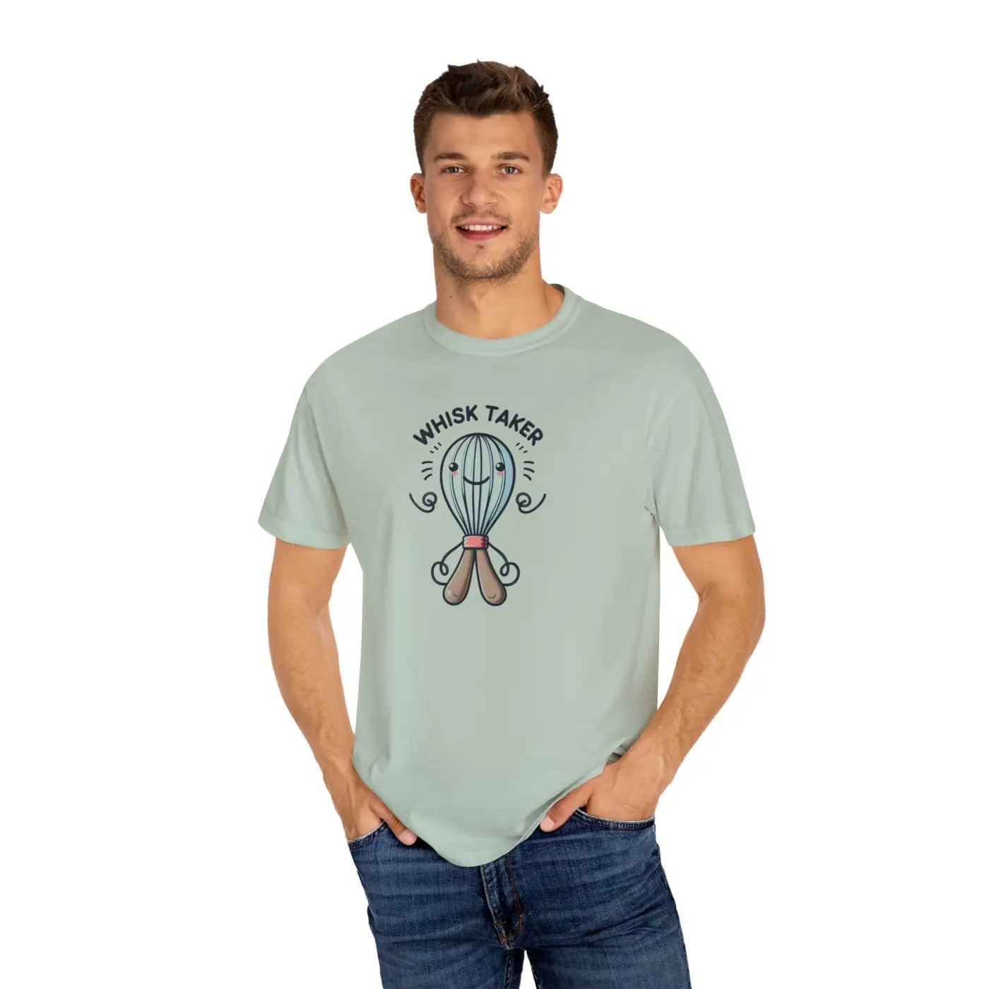 Whisk Taker Unisex Garment-Dyed T-Shirt - Baking Vibes - DipaliZ