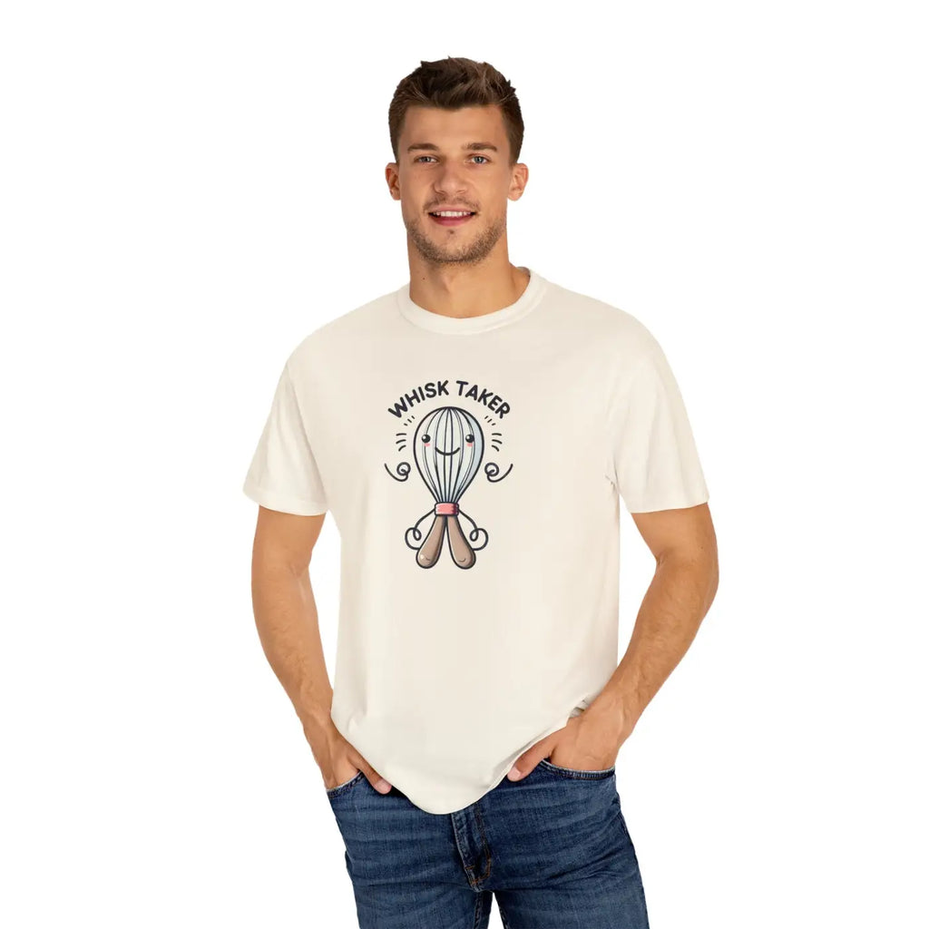 Whisk Taker Unisex Garment-Dyed T-Shirt - Baking Vibes - DipaliZ