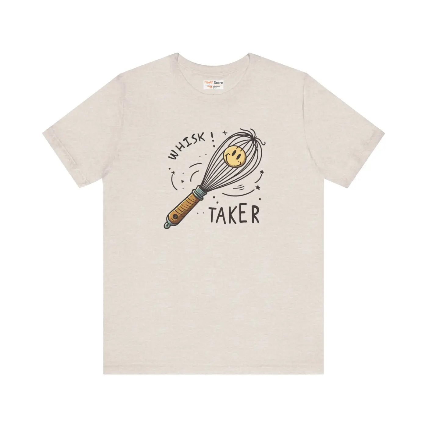 Whisk Design Unisex Jersey Tee - Culinary Flair - DipaliZ