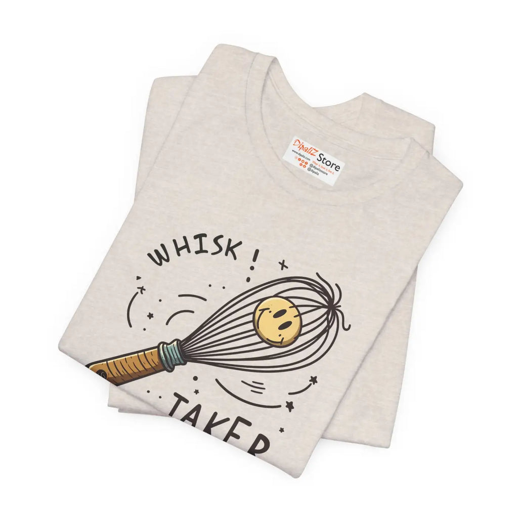 Whisk Design Unisex Jersey Tee - Culinary Flair - DipaliZ