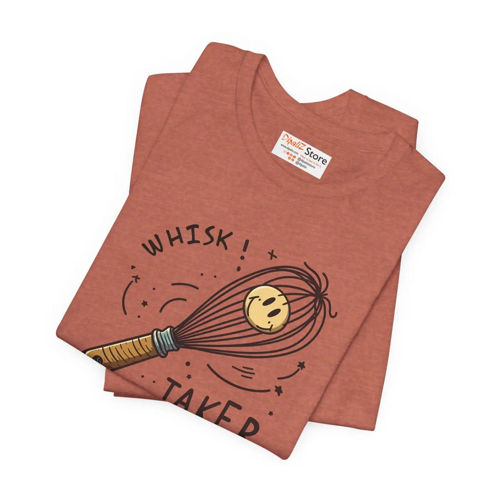 Whisk Design Unisex Jersey Tee - Culinary Flair - DipaliZ