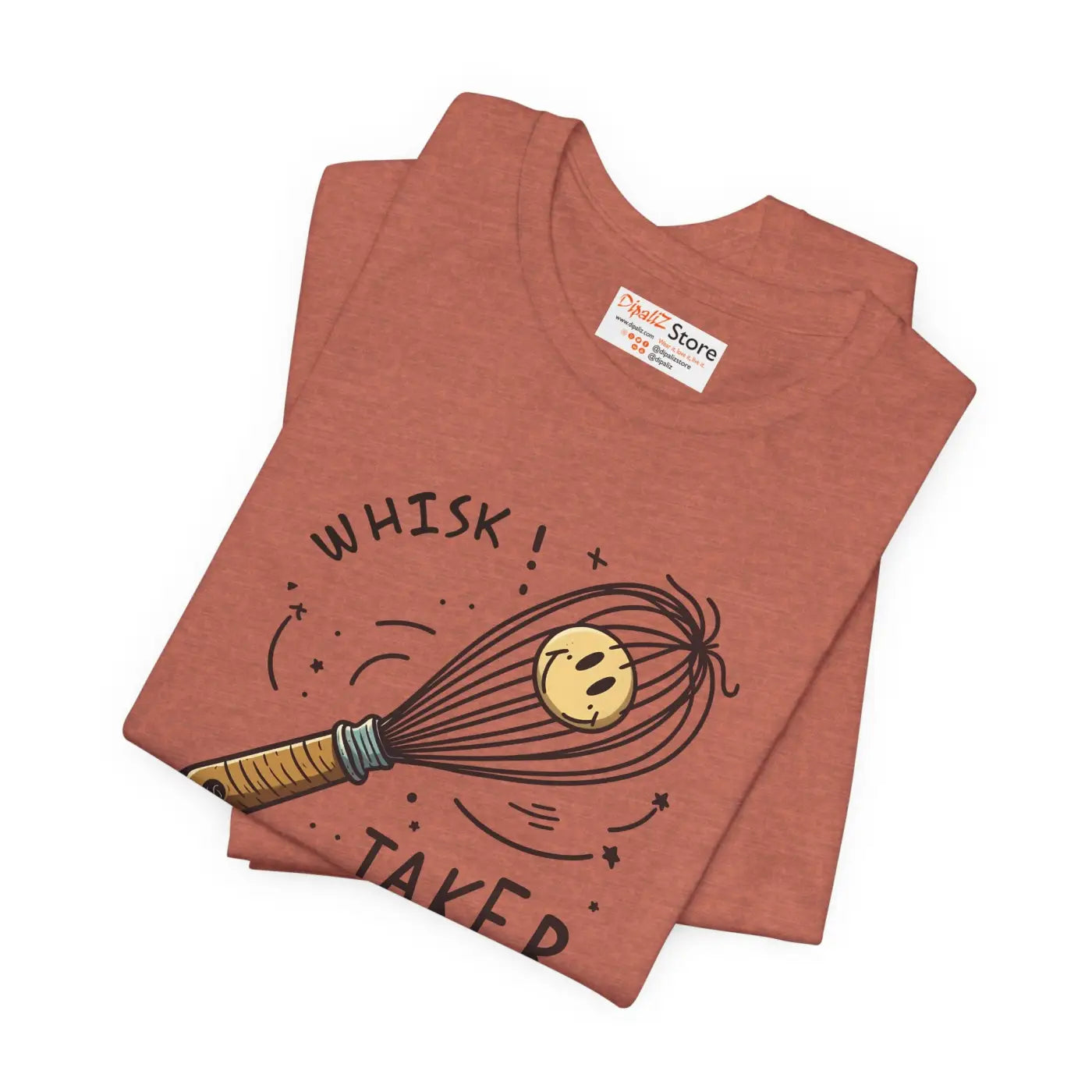 Whisk Design Unisex Jersey Tee - Culinary Flair - DipaliZ