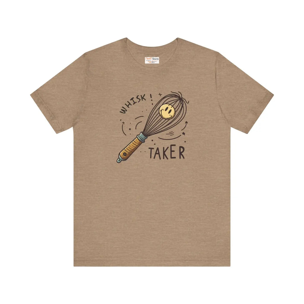 Whisk Design Unisex Jersey Tee - Culinary Flair - DipaliZ