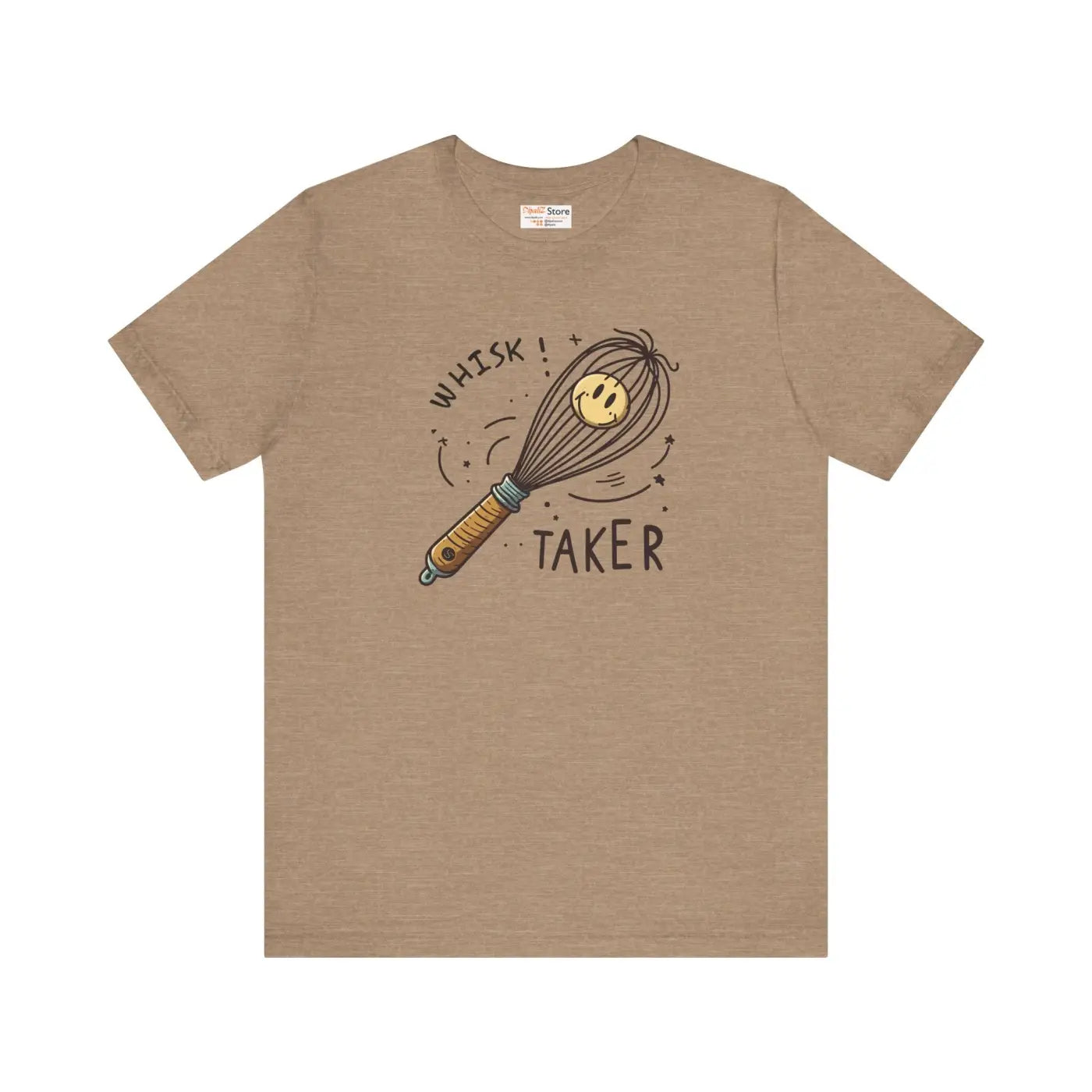 Whisk Design Unisex Jersey Tee - Culinary Flair - DipaliZ