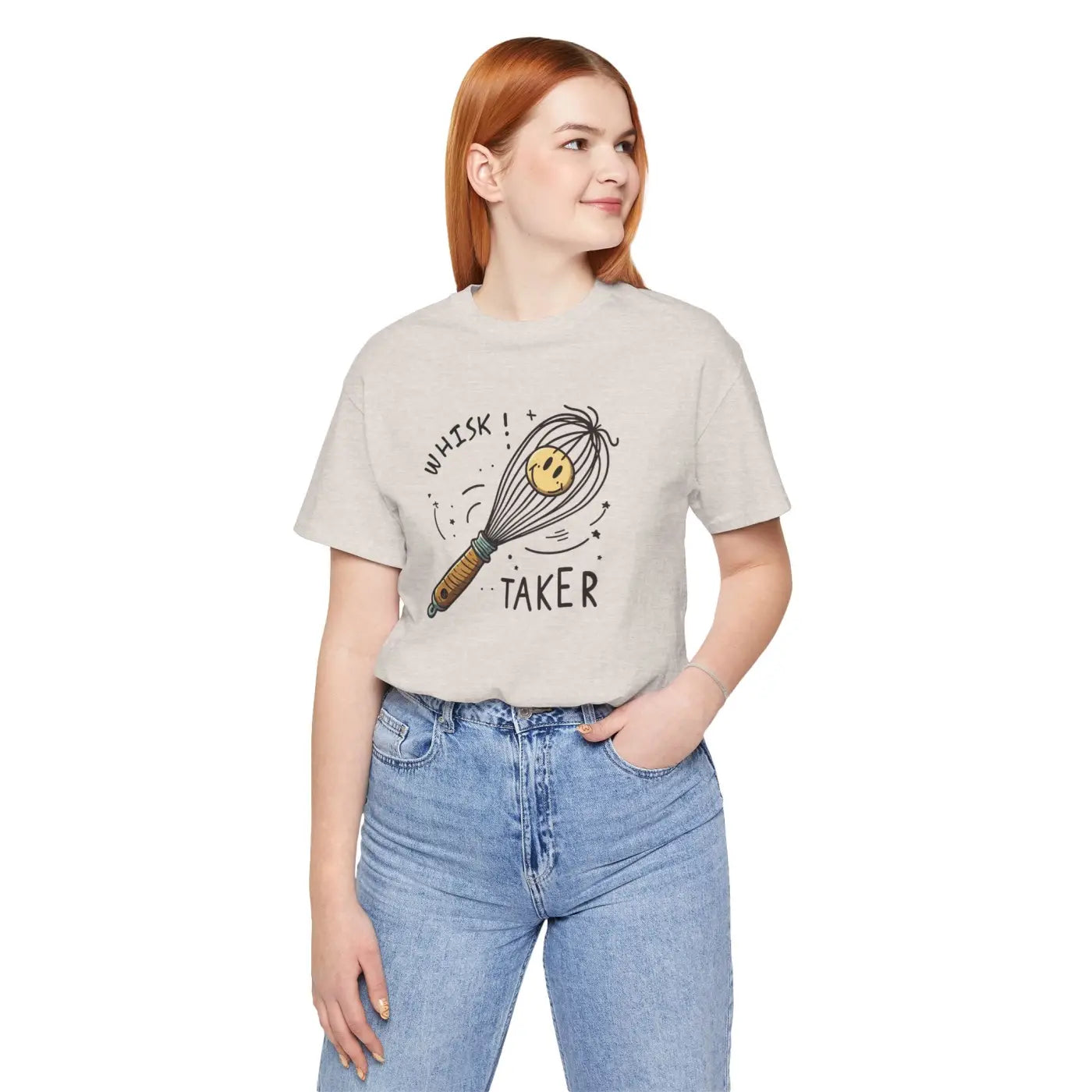 Whisk Design Unisex Jersey Tee - Culinary Flair - DipaliZ