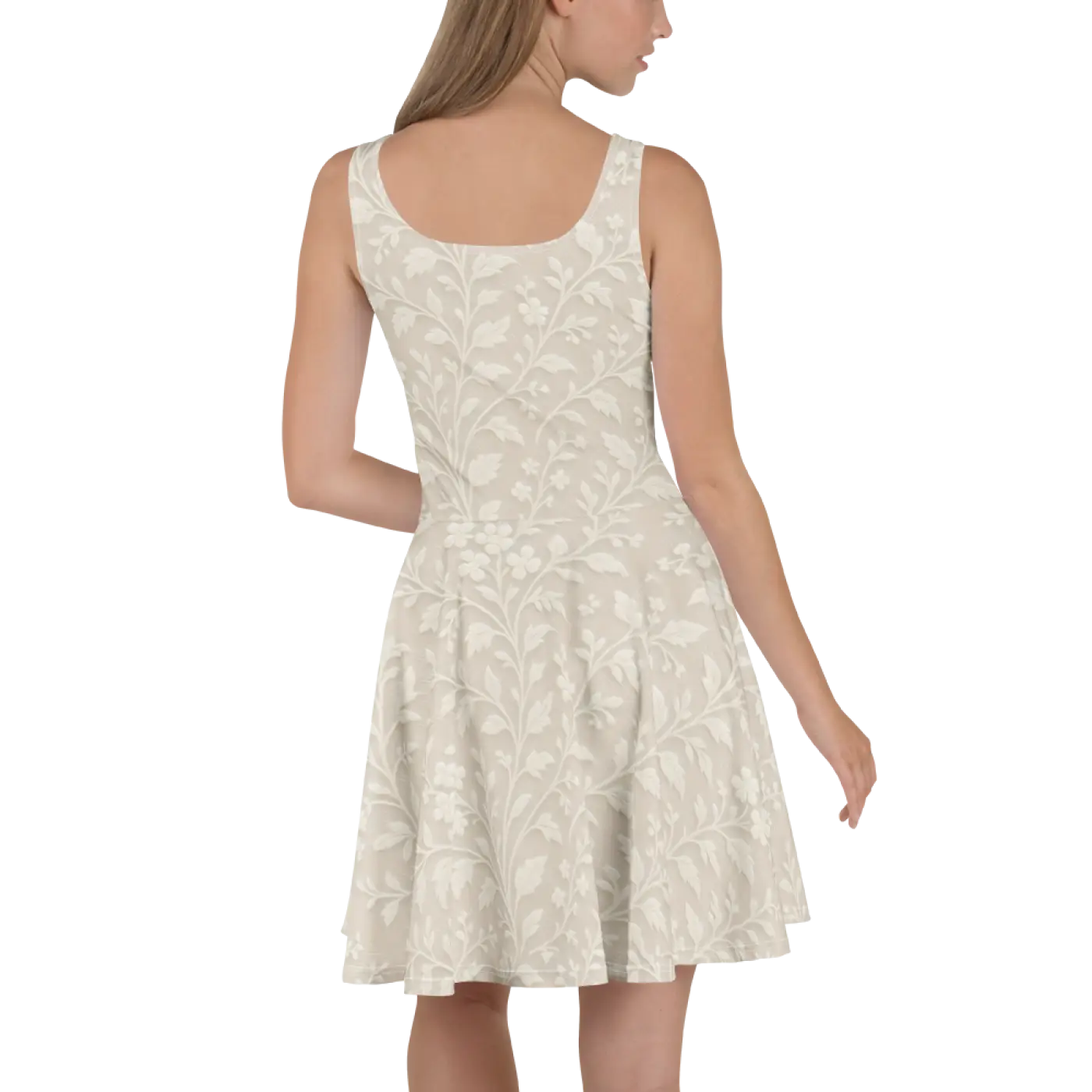 Premium Quality Skater Dress - Flared Skirt Silhouette - DipaliZ